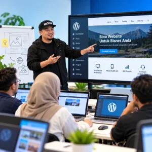 Kelas Bina Website WordPress dan AI secara fizikal untuk usahawan